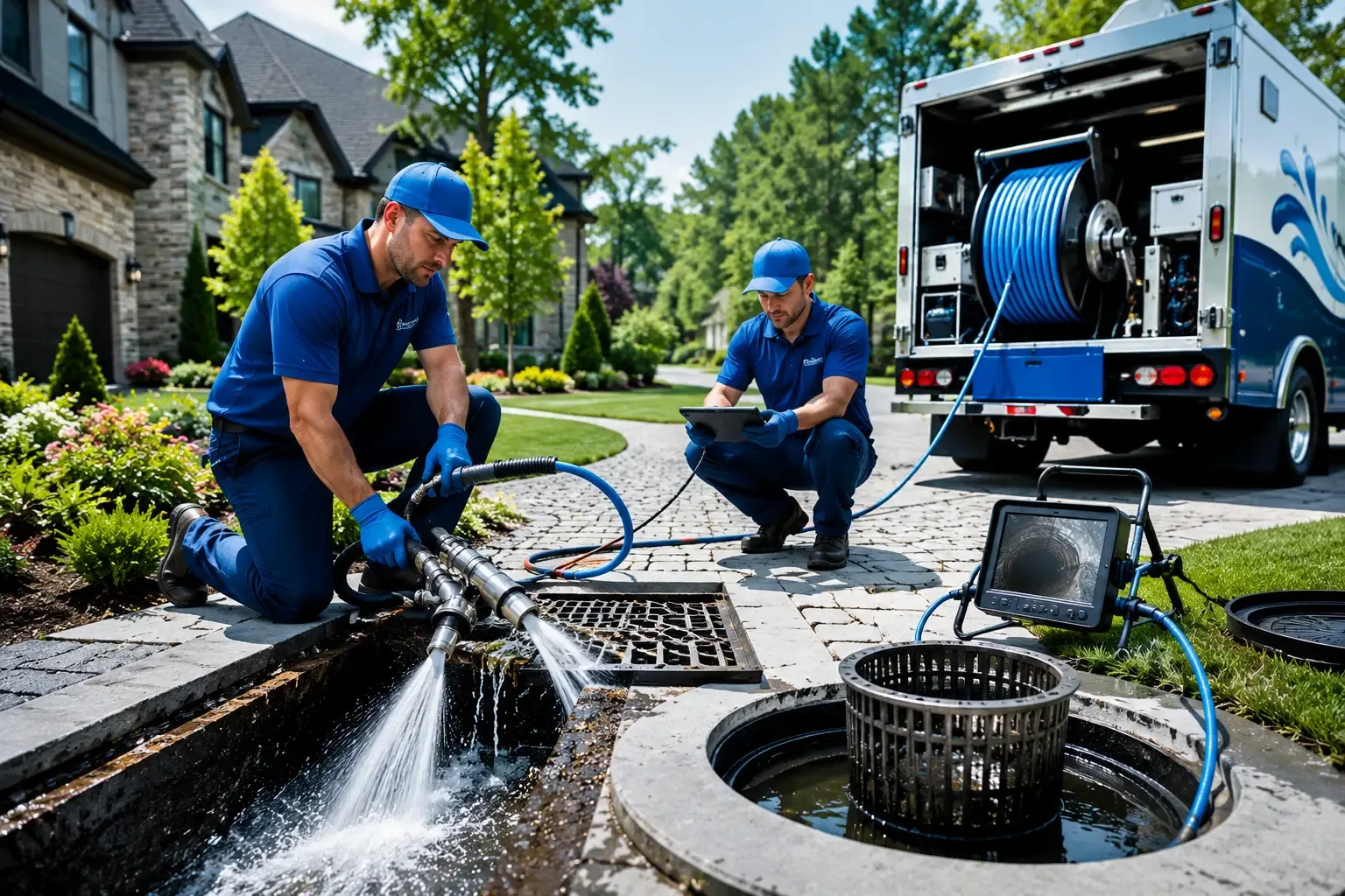 Local outdoor drain cleaning professionals in Lignum, VA